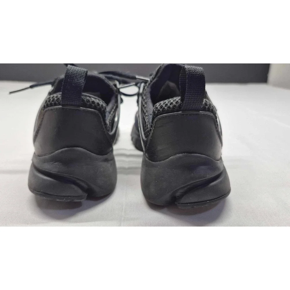 Nike Air Presto GS Triple Black Running‎ Shoes 833875 003 Kids Youth 4